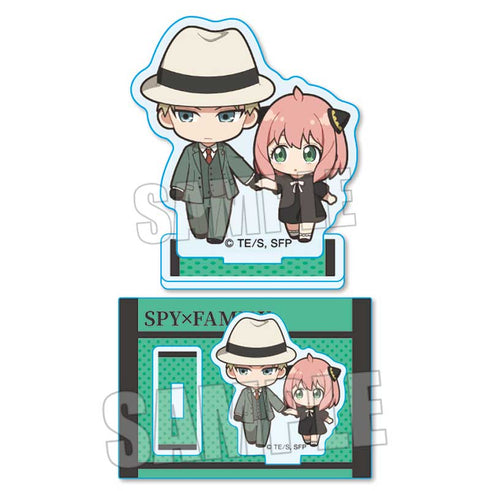 『SPY×FAMILY』ぷちめもっ!ミニスタンド / ロイド・フォージャー&アーニャ・フォージャーA